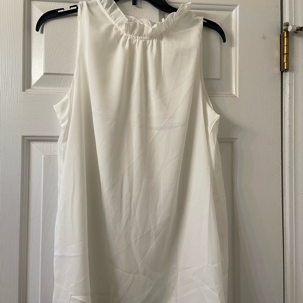 White dressy top